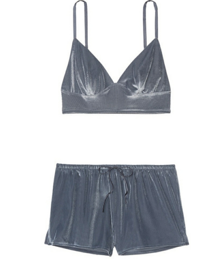 VICTORIA'S SECRET Velvet Cami & Short Set - Picture 3 of 3